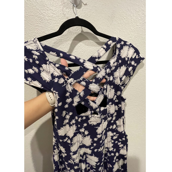 MAEVE Tate Motif Floral Midi Dress - Picture 8 of 9